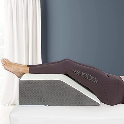 Kölbs Leg Elevation Pillow Cover | Chic Jacquard Cover Bed Wedge Pillow Case - Image 7
