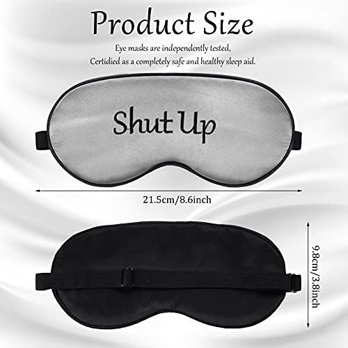 Geyoga 8 Pack Silk Funny Sleep Masks - Image 3