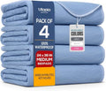 4 Pack Waterproof Reusable Heavy Absorbency Incontinence Bed Pads 24"x36" by UTOPIABEDDING