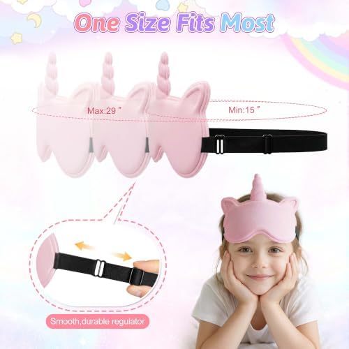 Kids Sleep Mask, Contoured 3D Sleeping Eye Mask - Image 4
