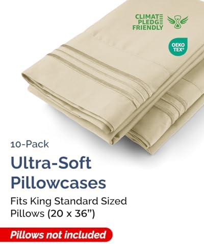 King Standard Pillow Cases Set of 10 - Image 2
