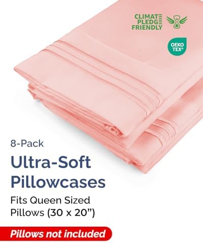 Queen Pillow Cases Set of 8 - Image 2