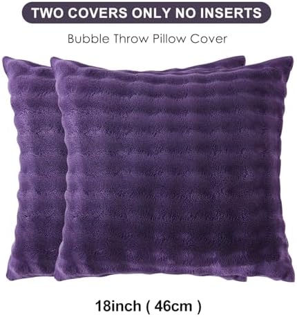 SOCHOW Decorative Throw Pillow Covers 18x18 Inches Set of 2 - Image 4