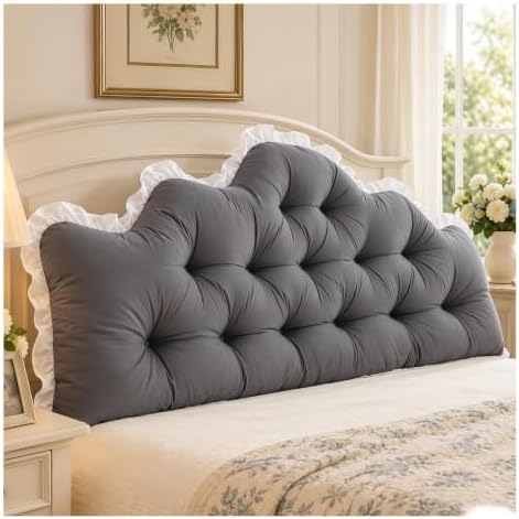 College Dorm Rectangular Long Bolster Backrest Pillow, Dorm Headboard Pillow by Unknown