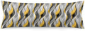 Modern Geometric Lines Body Pillow Cover Pillowcase by Unknown