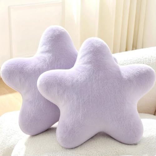 Set of 2 Star Pillow Room Decor Home Decor Throw Pillows by Unknown