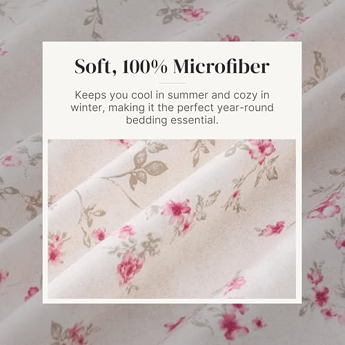 Modern Threads 4-Piece Ultra Soft Microfiber Bed Sheets Set, Wrinkle Free Sheets - Image 5