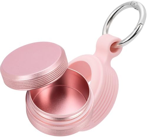 Small Pill Case Keychain Pill Holder by SOBAHIDO