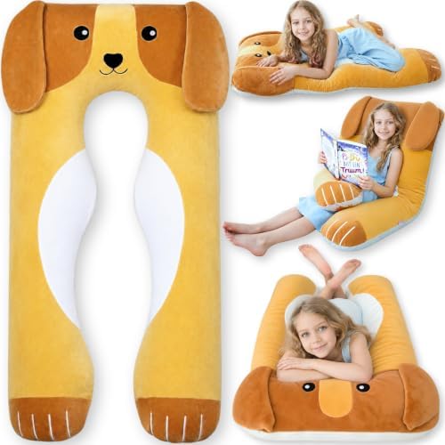 LUNAMIRA Dog Kids Body Pillow by LUNAMIRA