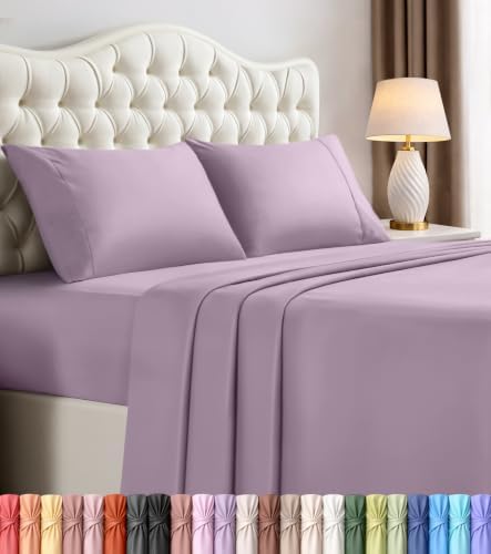 Full Sheets Set, 4 Pieces 16" Deep Pocket Hotel Luxury Bed Sheets by UTOPIABEDDING
