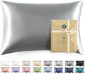 Bedsure Satin Pillowcase with Zipper, Similar to Silk Pillow Cases 2 Pack by BEDSURE