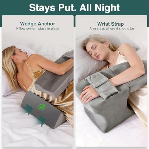 Shoulder Surgery Pillow for Sleeping, Arm Elevation Pillow for Rotator Cuff - Image 5