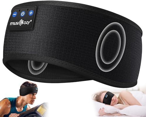 MUSICOZY Sleep Headphones Bluetooth Headband Headphones by MUSICOZY