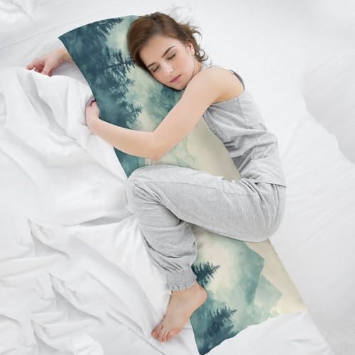 Misty Forest Body Pillow Cover Pillowcase - Image 7