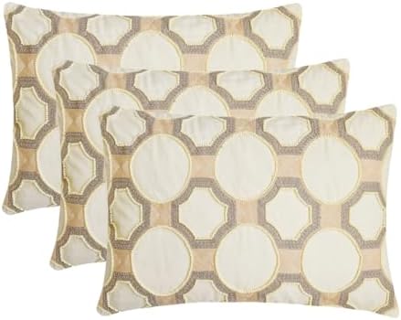 The HomeCentric Decorative Lumbar Pillow Cover Ivory 12"x26" Cotton Linen - Image 5