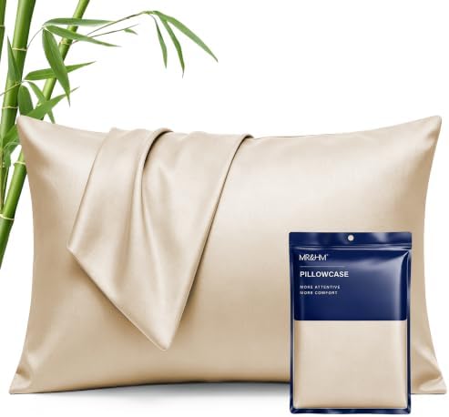 MR&HM King Pillowcase Set of 2, Cooling & Breathable by MRHM