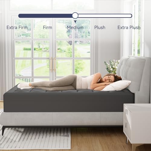 ELEMUSE 3 Inch Queen Dual Layer Memory Foam Mattress Topper - Image 5