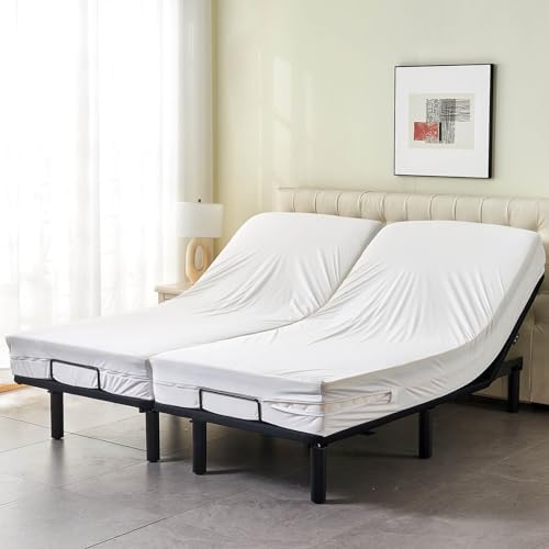 Kingnex Zippered Split King Mattress Protector - Image 3