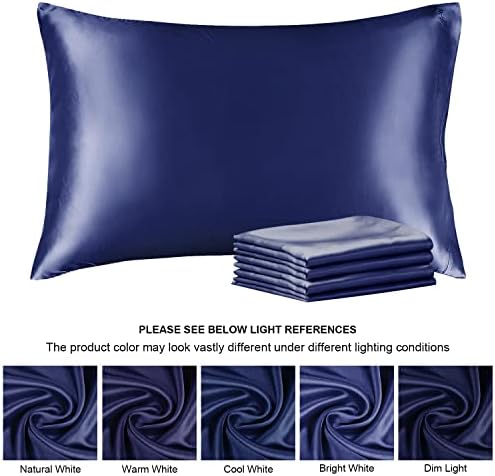 BEDELITE Satin Pillowcases, Small King 20x36 Inch - Image 7