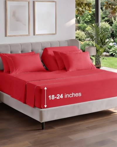 Extra Deep Flex Top Split Head King Sheet Set by CGKUnlimited