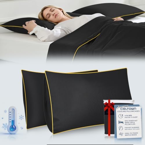 Cooling Pillow Cases for Hot Sleepers: Fall Asleep About 14 Minutes Faster by Unknown