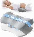 Adjustable Height Lumbar Support Pillow by QUTOOL