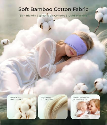 MUSICOZY Sleep Mask with Bluetooth Headphones Eyemask - Image 4