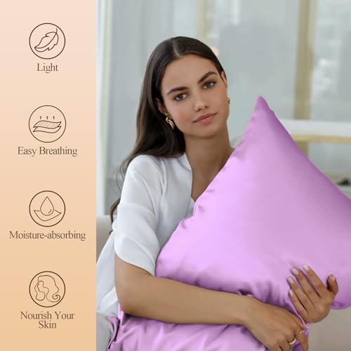 Silk Like Satin Body Pillowcase, 1 Pack, 20x54 Inches - Image 2