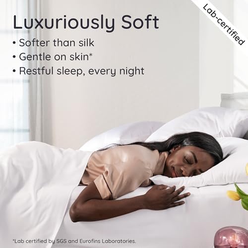 Bambaw 100% Viscose Derived from Bamboo Sheets California King Size – 4pcs Deep - Image 5