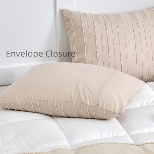 Standard Pillow Shams 2 Pack, Standard Size Pillowcases - Image 3