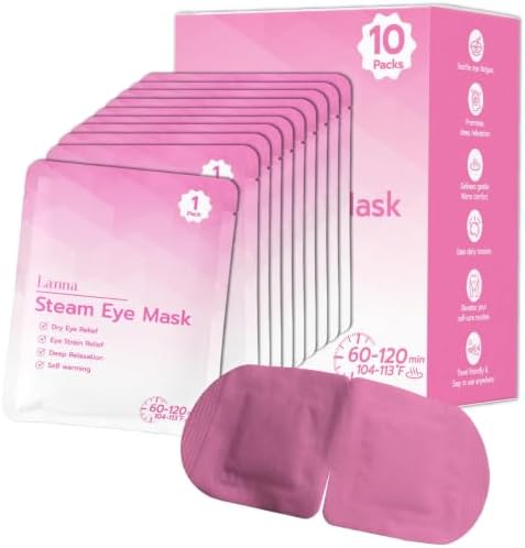 LANNA Heated Steam Eye Mask, Disposable 120 Minutes - Image 2