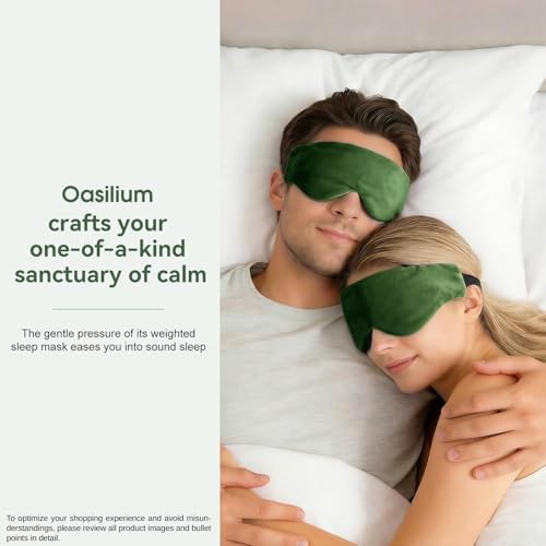 Lyocell Weighted Sleep Eye Mask - Image 2