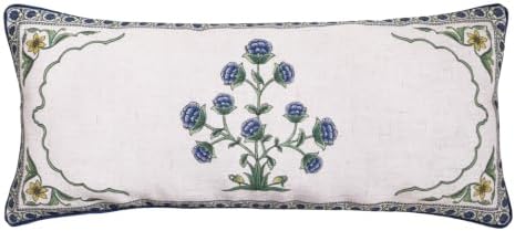 patdrea Designer French Vintage Linen Throw Pillow Cover by patdrea