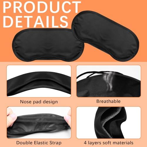 40 Pcs Eye Mask Sleep Masks Bulk Blindfolds - Image 3