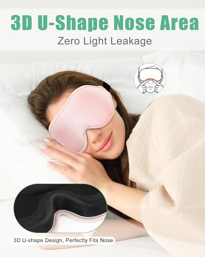 BeeVines 3D Contoured Sleep Mask - Image 5
