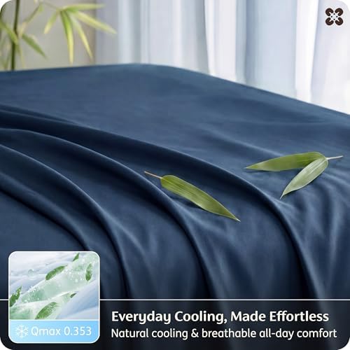 Bedsure PureWoven 100% Rayon Derived from Bamboo, Full Size Sheets - Image 4