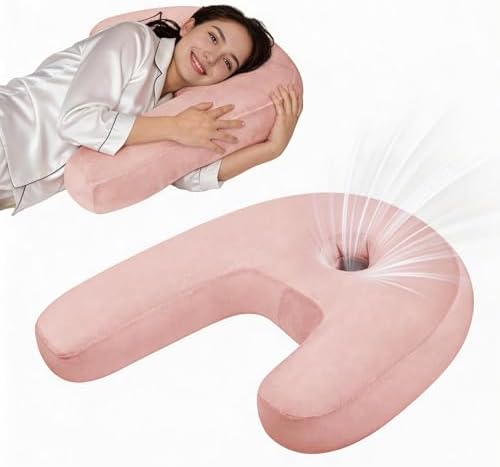 J-Shaped Ear Piercing Pillow by Nockovi