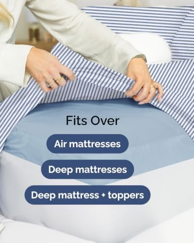 Extra Deep Flex Top Split Head King Sheet Set - Image 6