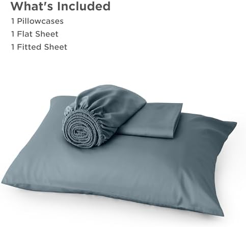 Bedsure PureWoven 100% Rayon Derived from Bamboo, Twin XL Sheets, 3 Pieces - Image 6