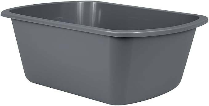 Vakly Wash Basins – Rectangular Plastic 7-Quart Graduated Hospital Soaking Tub - Image 8