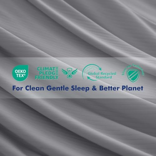 Elegear Silver Infused Cooling Pillow Cases Set of 2 - Image 5