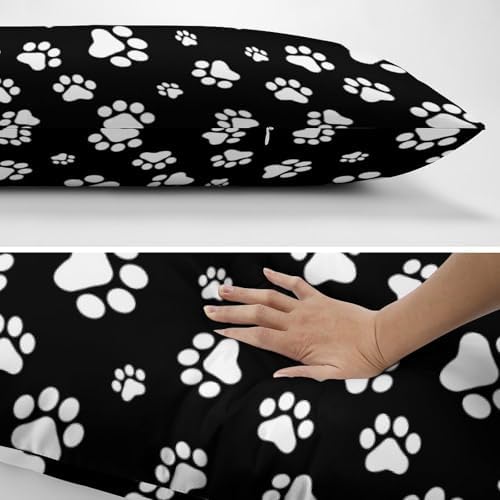 Dog Cat Paw Print Body Pillow Cover Pillowcase - Image 5