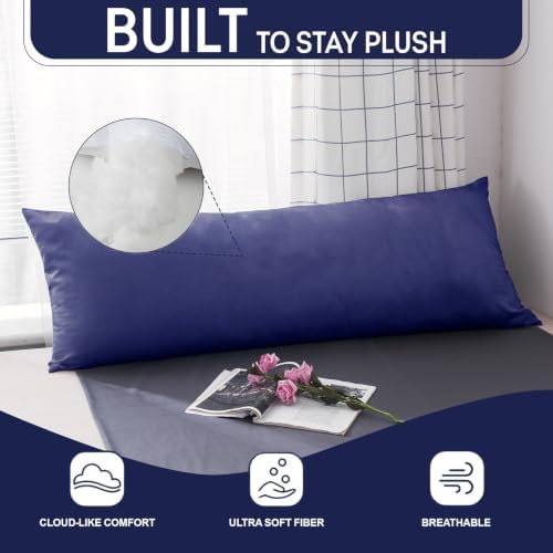 DOWNCOOL Large Body Pillow Insert- Breathable Full Body Pillow - Image 3