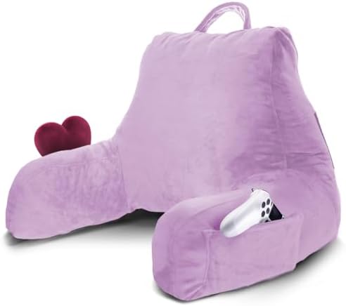 Nestl Reading Pillow for Bed, Back Pillow for Sitting Up in Bed by Nestl
