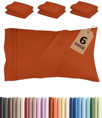 King Standard Pillow Cases Set of 6 by CGKUnlimited