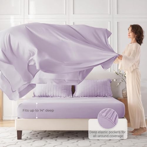 MUXHOMO 7 Pieces King Comforter Set, Seersucker Bed in a Bag King Size - Image 3