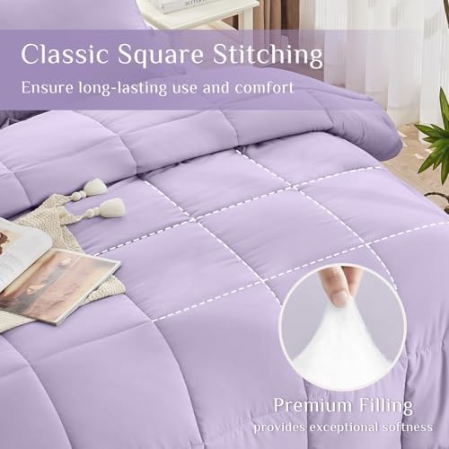 JOLLYVOGUE California King Comforter Set, Ultra-Soft Bed in a Bag Cal King Size - Image 3