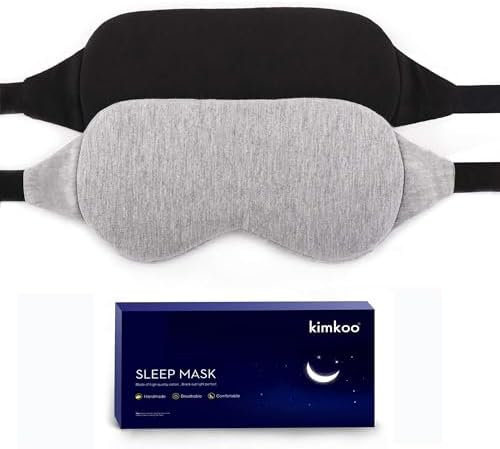Sleep Mask-Eye Mask for Sleeping, Sleeping Mask Blocking Out Light Perfectly by kimkoo