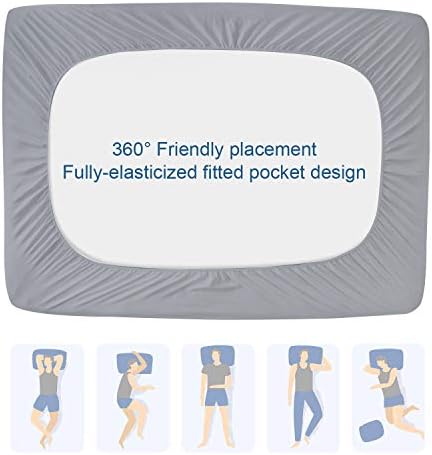 Full Size Mattress Protector Pad Waterproof Quilted - Image 5