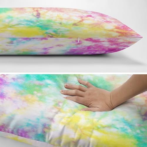 Colorful Tie Dye Pattern Body Pillow Cover Pillowcase - Image 5